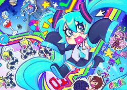 hatsune miku from vocaloid