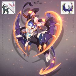 lunala from pokemon by leoiruga
