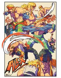 alex (street fighter) from street fighter