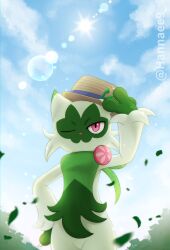 floragato from pokemon by hannaee9