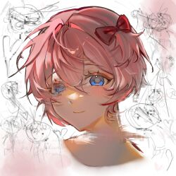 sayori (doki doki literature club) from doki doki literature club by viviviennes