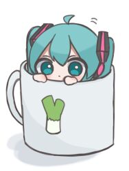 hatsune miku from vocaloid