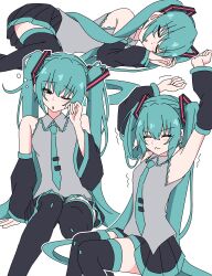 hatsune miku from vocaloid