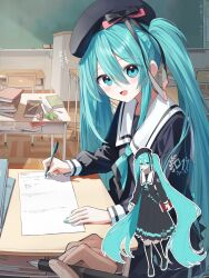 hatsune miku from vocaloid by pentagon (railgun ky1206)