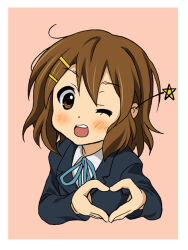 hirasawa yui from k-on! by ryunnu