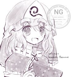 saigyouji yuyuko from touhou