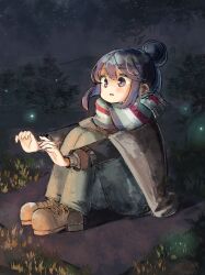shima rin from yurucamp