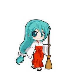 hatsune miku from vocaloid