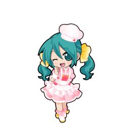 hatsune miku from vocaloid