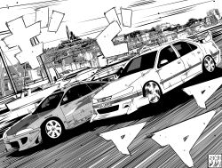 initial d fan art