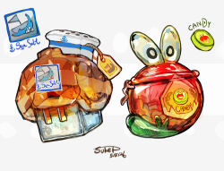 applin from pokemon by sukepmonster