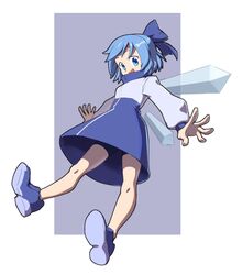 cirno from touhou by formerly