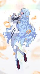 ayanami rei from evangelion: 3.0+1.0 thrice upon a time