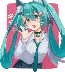 hatsune miku from vocaloid