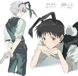 ikari shinji from neon genesis evangelion