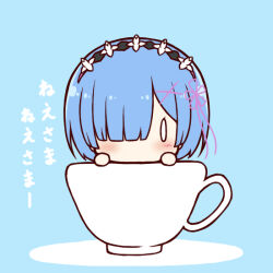 rem (re:zero) from re:zero kara hajimeru isekai seikatsu by mitarashi neko
