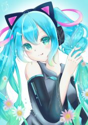 hatsune miku from vocaloid