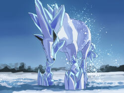 glastrier from pokemon by fusenryo