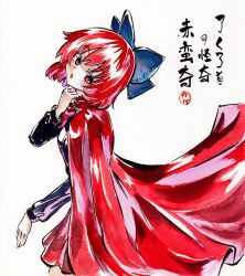 sekibanki from touhou by kabaji