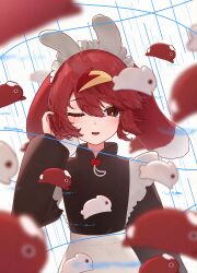 apple rabbit fan art