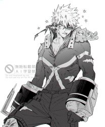 bakugou katsuki from boku no hero academia