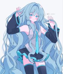 hatsune miku from vocaloid