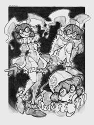 pomni (the amazing digital circus) from the amazing digital circus by wide mouth ink