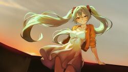 hatsune miku from vocaloid