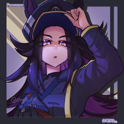 fenomeno (black flames of the righteous spirit) (umamusume) from umamusume