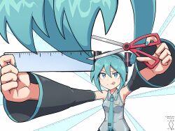 hatsune miku from vocaloid by digiral
