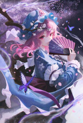 saigyouji yuyuko from touhou