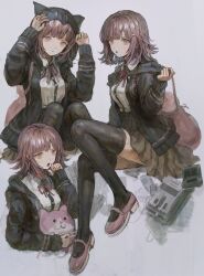nanami chiaki from danganronpa (series) by shion (mirudakemann)