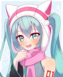 hatsune miku from vocaloid