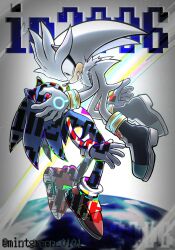 silver the hedgehog from sonic (series)
