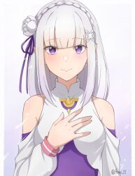 emilia (re:zero) from re:zero kara hajimeru isekai seikatsu