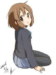 hirasawa yui from k-on!