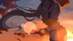hatsune miku from vocaloid