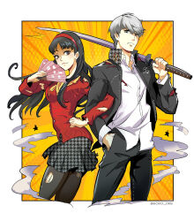 amagi yukiko from persona by goro orb