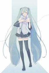 hatsune miku from vocaloid