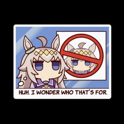 oguri cap (umamusume) from garfield