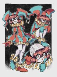 pomni (the amazing digital circus) from the amazing digital circus by wide mouth ink