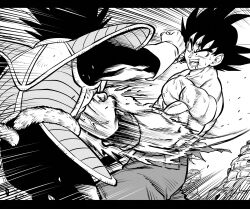 son goku from dragon ball by lee (dragon garou)
