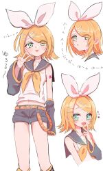 kagamine rin from vocaloid