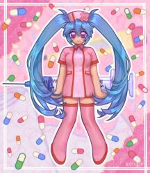 hatsune miku from koiiro byoutou (vocaloid) by katloid