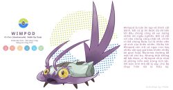 wimpod from pokemon by blawn z