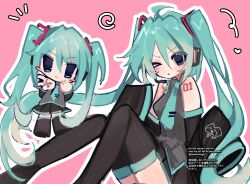 hatsune miku from vocaloid