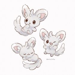 minccino from pokemon by mofucoffee