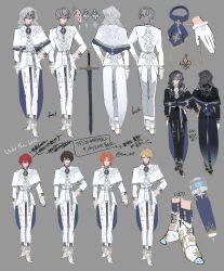 knights (ensemble stars!) from ensemble stars! by fleur-de-lis