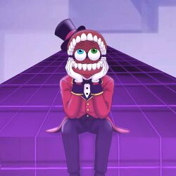 caine (the amazing digital circus) from the amazing digital circus