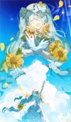 hatsune miku from vocaloid